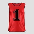thumbnail image 2 of Zhuashum 3-9 Years Tops For Boys Number Pattern Round Neck Sleeveless Tee Spring Tank Tops Shirts Loose Outfits Red, 2 of 4