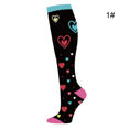 thumbnail image 1 of CAROOTU Compression Socks Stocking for Recovery Athletic Running Nursing, 1 of 6