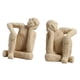 thumbnail image 4 of Sujetalibros decorativo para pensadores, figuras de pensadores, sujetalibros, centro de mesa portátil, manualidades, soporte para libros para, 4 of 9