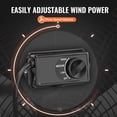 thumbnail image 4 of VEVOR Drum Fan, 24 Inch High Velocity Industrial Shop Fan, Heavy Duty Commercial Use 3-Speed 8600CFM, 360 ° Adjustable Tilting Industrial Floor Fan for Warehouse,Workshop,Factory, Basement, 4 of 9