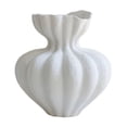 thumbnail image 2 of GROWTH TANK Ceramic Flower Vase Creative Gift Decorative Vase for Fireplace Shelf Office 25 x25 cm, 2 of 9