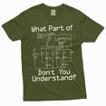 thumbnail image 4 of Men's Funny Electrician T-shirt electrical wiring diagram husband dad gift tee shirt, 4 of 6
