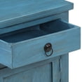 thumbnail image 5 of vidaXL Bedside Table Solid Mango Wood 40x30x50 cm Blue, 5 of 5