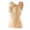 Apricot, variant on Seamless Body Shaper Bra Tank Top Women Tummy Control Removable Pad Wide Shoulder Strap Underwear Slimming Vest Corset Shapewear
