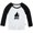 Long Black Raglan T-shirt #A, variant on Nature Bonfire Pattern T shirt For Baby, Newborn Babies T-shirts, Infant Tops, 0-24M Kids Graphic Tees Clothing (Short Pink Raglan T-shirt, 0-6 Months)