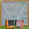EZ Goal Durable Steel Regulation Size 6 x 6-Feet Lacrosse Folding Goal, Orange