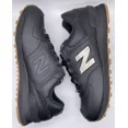 thumbnail image 2 of New Balance Mens 574 Leather Black Gum Metal ML574LEB Size 10 D NWOB Lifestyle, 2 of 6