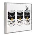 thumbnail image 2 of Stupell Industries Art Deco Fashion Condensed Soup Trio Glam Black Diamond Pop Gray Framed Giclee Art, 20 x 16, by Amanda Greenwood, 2 of 7