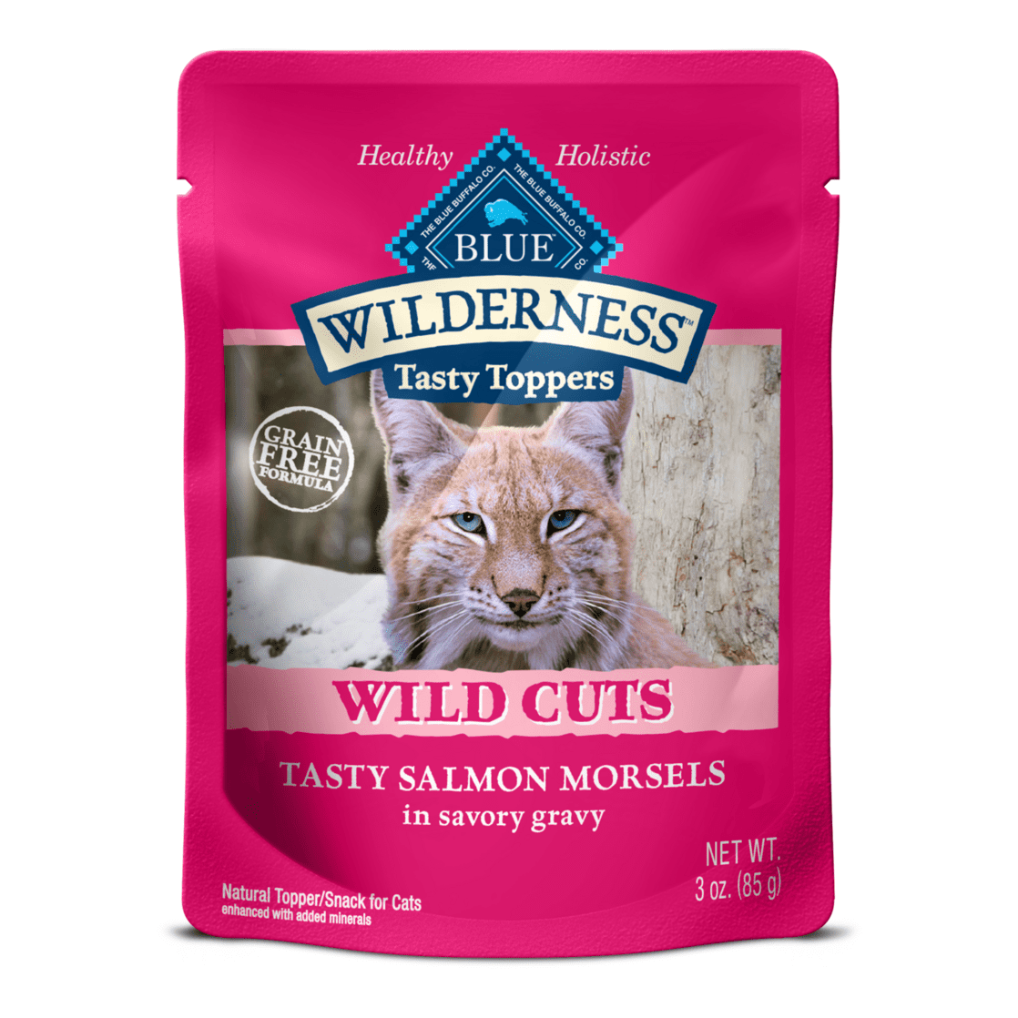 Blue Buffalo Wilderness High Protein Wild Cuts Salmon In Gravy Wet Cat