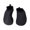Black, variant on YIHONGMU 1 Pair of Silicone Non-slip Socks Room Socks Thickened Sports Yoga Fitness Dance Socks Foot Cover (Size 40/41 Black)