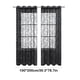 thumbnail image 3 of pstuiky Cortinas semitransparentes para dormitorio largas verticales con ojales para ventana con luz para sala de estar., 3 of 6