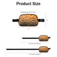 thumbnail image 4 of Orange Halloween Bats Cute Fanny Packs for Women,Travel Waterproof Crossbody Fanny Bags Waist Purse for Women Anti Theft Adjustable Strap for Running Travel Cycling, 4 of 4