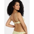 thumbnail image 2 of No Boundaries Femme Floral Bralette Bikini Top, Women's XXS-XXL, 2 of 5