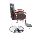 thumbnail image 4 of Silla Barbería Reclinable Vanlig Turin Color Negro, 4 of 5