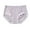 Purple1, variant on Diufon Womens Cotton Panties Elastic High Waist Soft Underpants Solid Color Full Coverage Brief
