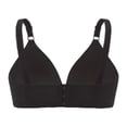 thumbnail image 3 of TrendVibe365 Comfortable Bra Womens Wirefree Push up Bralettes Padded Triangle Adjustable Strap Corset Full Coverage Crop Cami Top Sexy Lingerie Black L, 3 of 6
