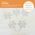 thumbnail image 3 of EeaseMX 40 adornos de copos de nieve para cupcakes navideños, palillos para tartas, decoraciones para tartas, 3 of 8
