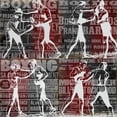 thumbnail image 2 of Robertson, Walter  26x26 Gold Ornate Wood Framed with Double Matting Museum Art Print Titled - Epic Boxer Story, 2 of 4