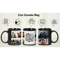 thumbnail image 3 of Printtoo PersonalizedPhotoCollage CoffeeMugLife Is Better With Friends Custom Picture Ceramic CupDishwasher & Microwave Safe- 11 Oz -Black, 3 of 6