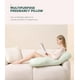 thumbnail image 3 of Almohada de Embarazo Suave con Funda Desmontable y Ajustable para Mujer, 3 of 6