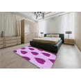 thumbnail image 4 of Ahgly Company Indoor Rectangle Patterned Blossom Pink Area Rugs, 5' x 8', 4 of 6