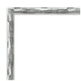 thumbnail image 2 of Amanti Art Grey Cork Board Framed Scratched Wave Chrome Bulletin Board 38 in. x 26 in., 2 of 8