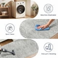 thumbnail image 5 of Washable Runner Rug 2x6 ft Non Slip Backing Farmhouse Vintage Soft Kitchen Rug Low Profile Floor Carpet for Kitchen Hallway Laundry Room Bedroom, 5 of 6