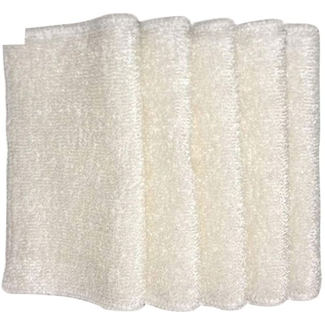 Paños de cocina de fibra de bambú, paquete de 5, superabsorbentes, antigrasa, paños de cocina, paños de cocina mágicos, paños de limpieza (9 x 7 pulgadas) MFZFUKR CJWUS-4112