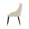 thumbnail image 5 of Manhattan Comfort Eda Dining Chair with Solid Wood Frame in Cream, 5 of 7