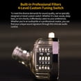thumbnail image 2 of Bajos Metal HIFI In Ear Bass Earbud para Correr Trotar, 2 of 9