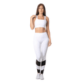 thumbnail image 1 of Conjunto deportivo Baleev Fit eco-friendly Top y Malla color blanco mix, 1 of 8