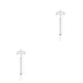 thumbnail image 3 of QualitChoice Model Railway Light Warm White Modes Crafts Mini LED Lamppost Scale 1: 87 Yard Micro Lightweight Track Lamp Kids Table Gray（Warm Light） 2Set, 3 of 6