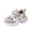 07#Khaki, variant on Kids Breathable Mesh Casual Sneakers Boys Girls Hook & Loop Non Slip Soft Sole Outdoor Walking Athletic Shoes Black 22