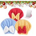 thumbnail image 1 of wonima11 Super Absorbent Hair Towel Wrap, 2026 New Hair Towel Wrap Women Quick-Drying Hair Towels, Soft, Wet Hair Towels Wrap for Women (3pcs-E), 1 of 1