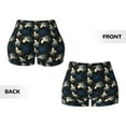 thumbnail image 3 of Sikiie Octopus 1 Print Workout Shorts Women Scrunch Butt Gym Shorts Seamless High Waist Tummy Control Yoga Biker Athletic Shorts, 3 of 5