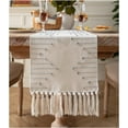 thumbnail image 2 of Boho Table Runner with Tassels for Home Dining Table décor, for Modern Farmhouse Decor 13 x 72 Inch, 2 of 5