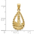 thumbnail image 3 of 14K Chicago Skyline/Willis Tower Teardrop Charm K7145, 3 of 4