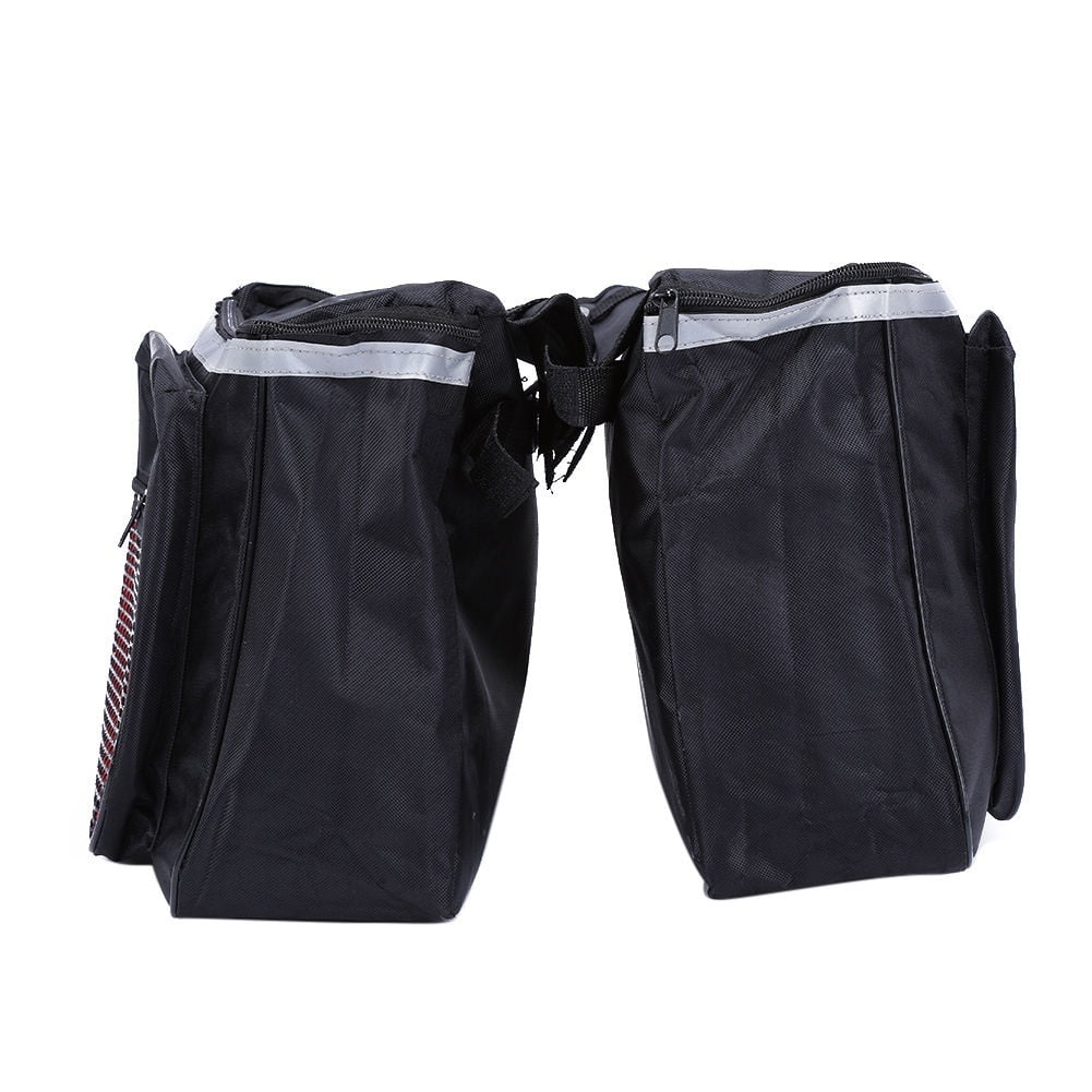 Cycling Bicycle Rack Back Rear Seat Large Storage Bag Carrier Double Pannier NEW