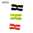thumbnail image 3 of ziyahi Pack of 6 3g Tennis Racket Balance Bar Portable Badminton Replacement Parts Silicone H-shaped Weighted Strips Balancer Splicing Color, 3 of 6