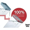 thumbnail image 3 of Neoflam Smart Seal 8pc Patent Airtight Kitchen Pantry Canister/Organizer Clear Plastic Container & Simple Twist, 100% Leak Proof, Dishwasher Safe, BPA Free, Dry Food Storage Set, Square, Black/Red Lid, 3 of 7