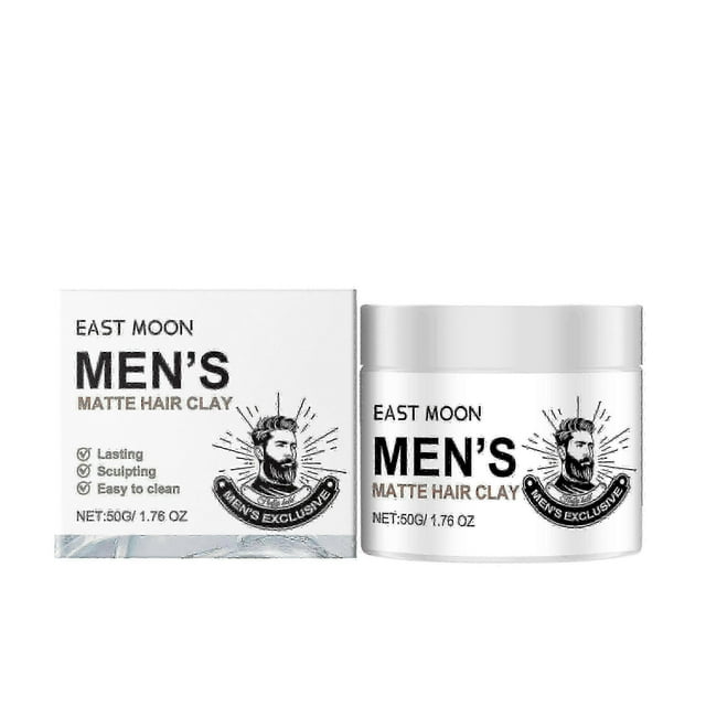 East Moon Matte Fluffy Hair Wax Styling Long-lasting hair natural styling refreshing and smooth hair wax