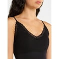 thumbnail image 4 of No Boundaries Lace Trim Cami Tank, Women's, 4 of 5