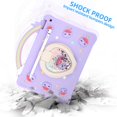 thumbnail image 4 of Colorful Unicorn iPad Case with Pop it Cover for Kids - Compatible with iPad 10.2 Inch 2021/2020, 9th/8th Generation, and 7th Generation - Includes Hand Strap and 360° Rotation, 4 of 4