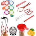 thumbnail image 1 of HOMKULA Canning Supplies Starter Kit - Canning Kits Set for Beginners, Canning Tools Utensil Set, Canning Accessories, Canning Equipment, Canning Essentials, Food Grade, Red, 1 of 6