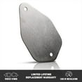 thumbnail image 5 of ALLTIMES 1Pair Horn Block Off Plates for Peterbilt, Silver 303 Stainless Steel CNC Technology, 5 of 8