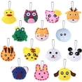 thumbnail image 1 of Kit de costura DIY de 14 piezas para niños, manualidades de fieltro con animales para niñas y niños, costura educativa para niños, kits de manualidades artísticas para principiantes, regalo para niños ER, 1 of 5