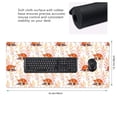 thumbnail image 2 of Hirioo Cute Sleepy Fox for Mouse Pad ,Anti-Slip Base, Durable Stitched Edges, Perfect for Gaming, Office, and Home Use,16x35.5in, 2 of 9