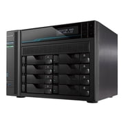 Asustor AS6508T | Lockerstor 8 | Enterprise Network Attached Storage | 2.1GHz Quad-Core, Two 10GbE Port, Two 2.5GbE Port, 8GB RAM DDR4 (8 Bay Diskless NAS)