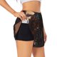 thumbnail image 1 of Balery Steampunk Cowboy Cat Pantalones cortos deportivos para mujer con forro y dos bolsillos, elásticos, para entrenamiento, gimnasio, yoga-XX-Large, 1 of 7