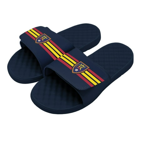 

Youth ISlide Navy Real Salt Lake Stripe Slide Sandals
